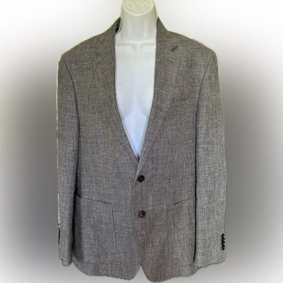 Banana Republic Men’s Slim Fit Linen Blazer Size 40R - Picture 1 of 9